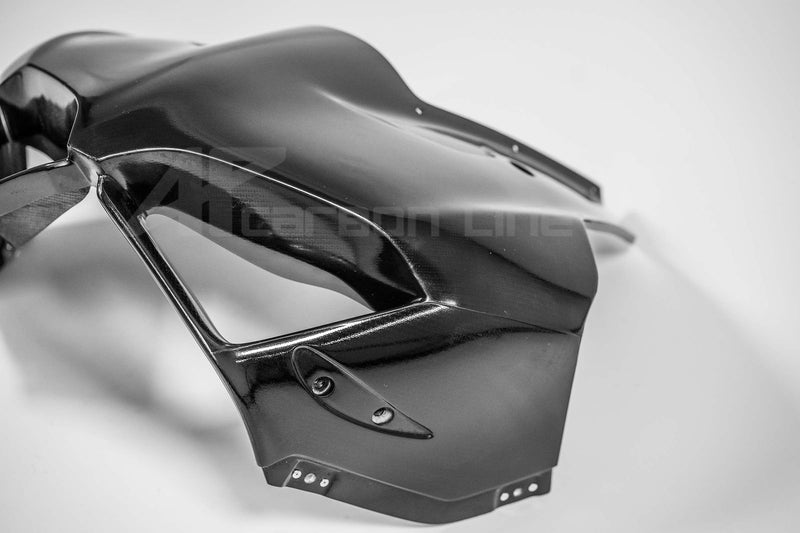 AP Carbon Line SBK Lavatex front fairing mask for Ducati Panigale V4/S/R 2022-2024
