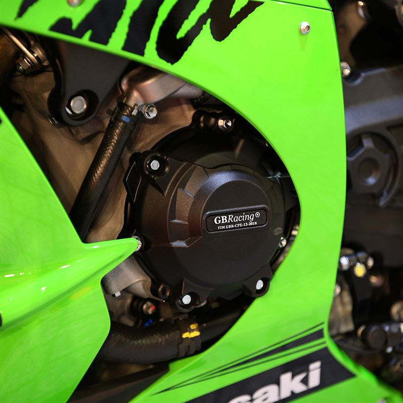 GBRacing engine cover protector complete set for Kawasaki ZX-10R/RR 2021–2026