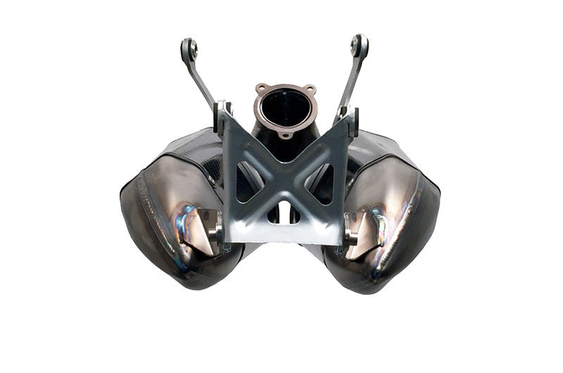 Termignoni carbon titanium slip-on silencer kit for Ducati Panigale 899 2013-2016