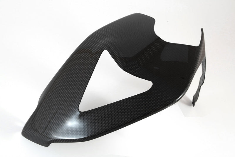 Fullsix carbon swingarm cover for Ducati Panigale 1199 in glossy 200 plain weave