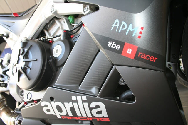 Fullsix carbon belly pan insert set for Aprilia RSV4 RSV4 1100 gloss matte finish