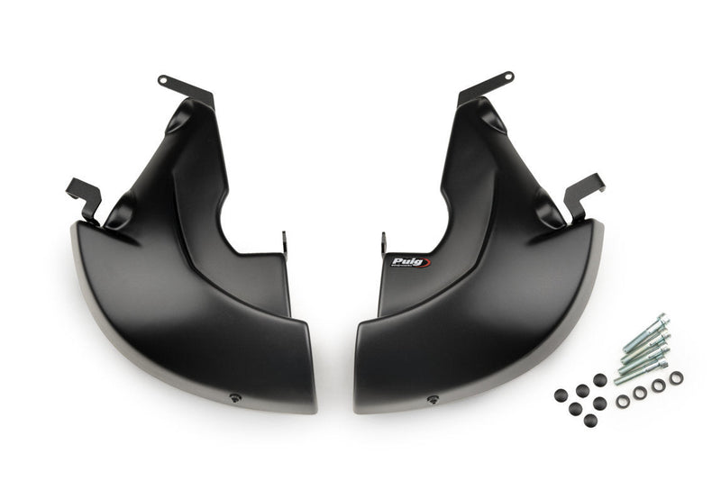 Puig brake caliper cooler 21453-J matte black for Yamaha YZF-R1 RN32 RN49 RN65