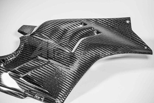 AP Carbon Line SBK 400g twill carbon right side panel for Ducati Panigale V4/S/R 2022–2024