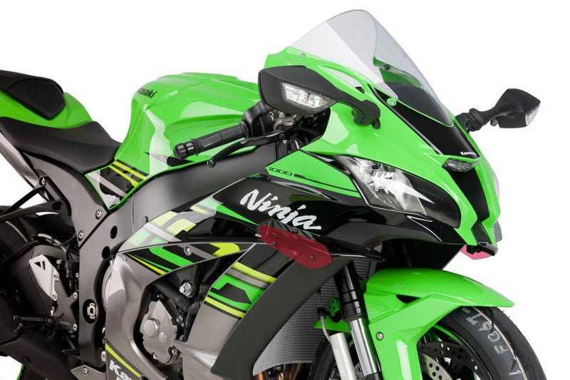 Puig model 9882 downforce sport winglets for Kawasaki ZX-10 R/RR 2011–2020