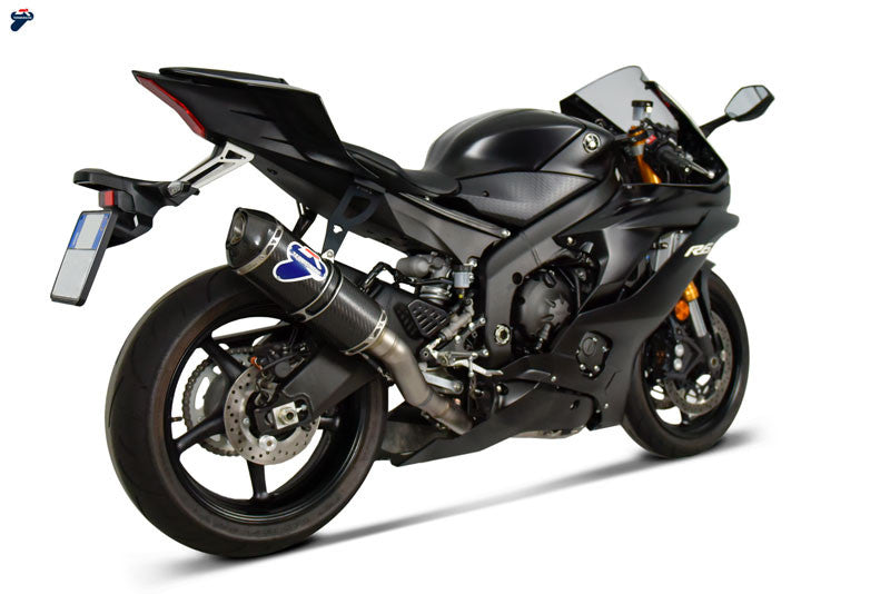 Termignoni Titanium Kit SSP full exhaust system for Yamaha YZF-R6, titanium headers and carbon silencer