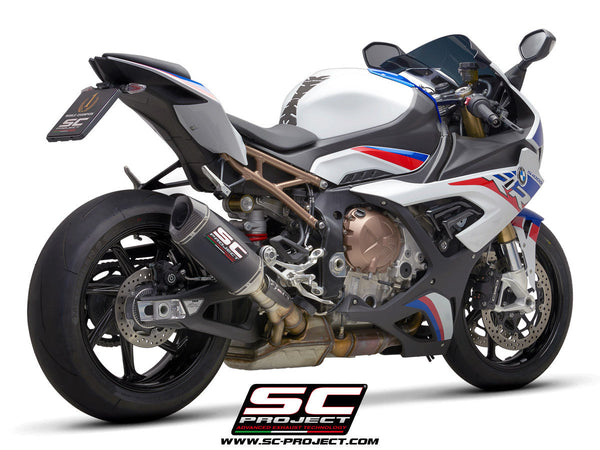 SC-Project SC1-S slip-on silencer for BMW S1000RR K67 2020-2022 carbon and titanium