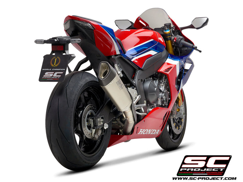 SC-Project SC1-R slip-on silencer for Honda CBR 1000 RR-R SC82 carbon and titanium finish