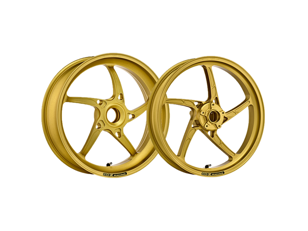 OZ Piega forged aluminium wheel set for Ducati Panigale 1199/R/S in anodised finish