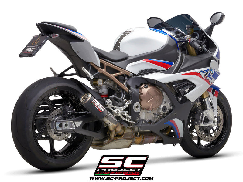 SC-Project CR-T slip-on silencer for BMW S1000RR K67 2020-2022 titanium carbon