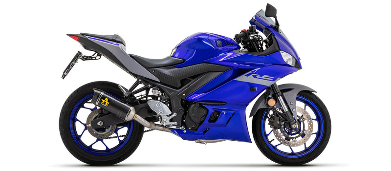 Arrow Thunder Carbon slip-on silencer Yamaha YZF-R3 2021-2026 71831MK