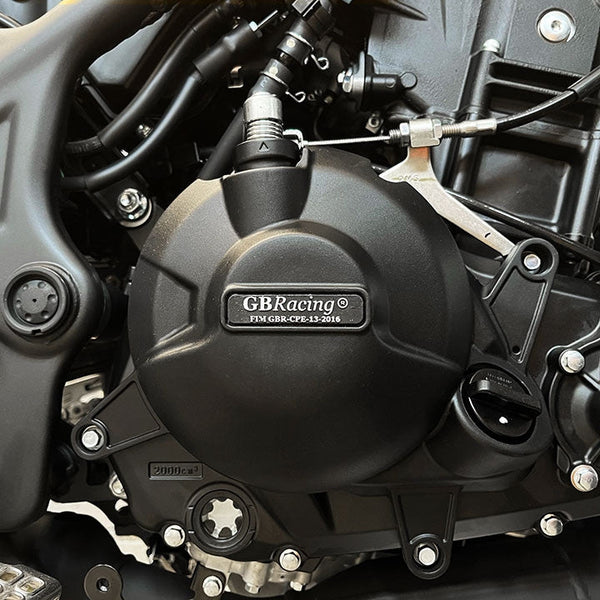 GBRacing engine cover protector complete set for Yamaha YZF-R3 2023–2026