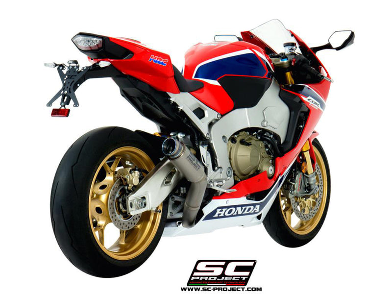 SC-Project GP70-R slip-on silencer Honda CBR 1000 RR SC77 titanium carbon