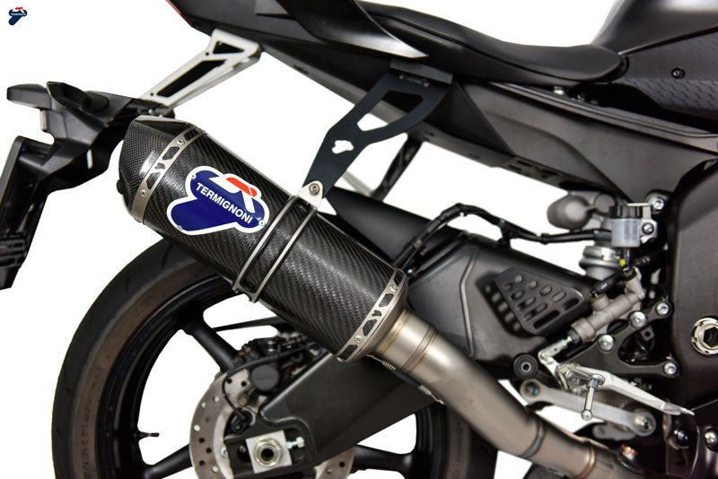 Termignoni Titanium Kit SSP full exhaust system for Yamaha YZF-R6, titanium headers and carbon silencer