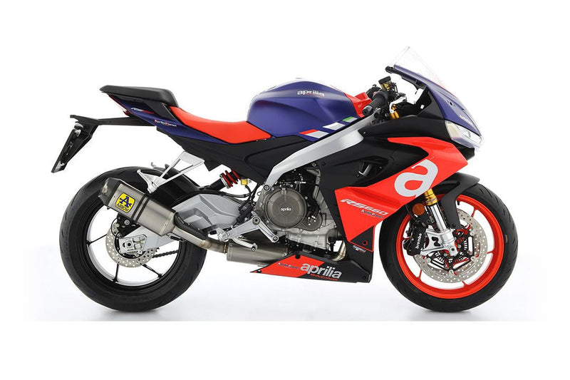 Arrow Indy Race aluminium slip-on silencer 71929AK for Aprilia RS 660 with carbon end cap
