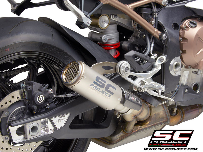 SC-Project CR-T slip-on silencer BMW S1000RR K67 titanium carbon