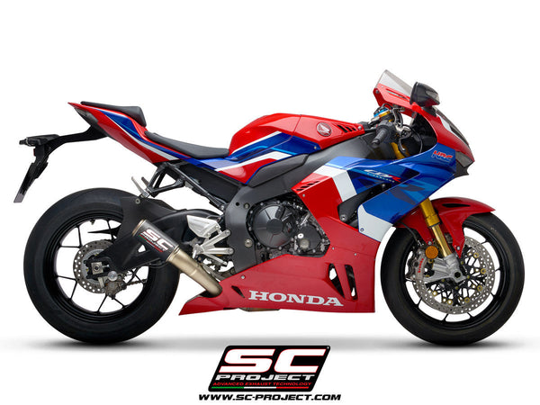 SC-Project CR-T slip-on silencer Honda CBR 1000 RR-R SC82 titanium carbon H35A-T36