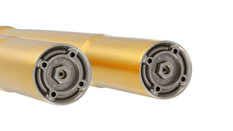 Öhlins FGR 400 racing front fork pair, 46 mm inner tubes