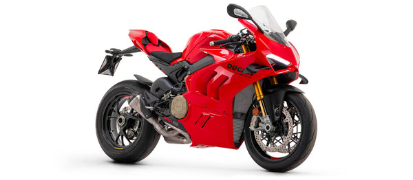 Arrow 71161PK semi-complete stainless steel exhaust system on Ducati Panigale V4