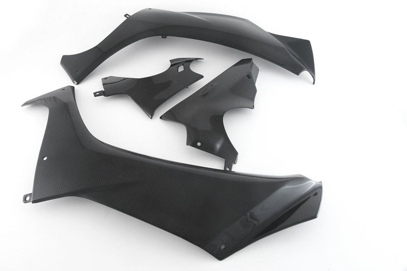 Fullsix carbon fairing side panels set for Yamaha YZF-R1/M RN65 in 245 Twill weave