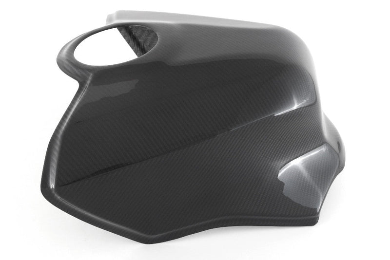 Fullsix carbon tank cover for Yamaha YZF-R1/M 2015-2026 in 245 Twill glossy finish