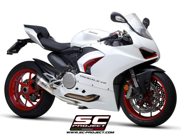 SC-Project S1 titanium semi-complete 2-1 exhaust system for Ducati Panigale V2 955