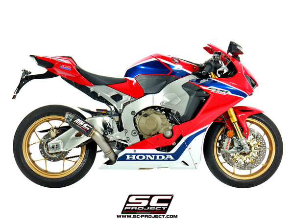 SC-Project GP70-R slip-on silencer Honda CBR 1000 RR SC77 titanium carbon