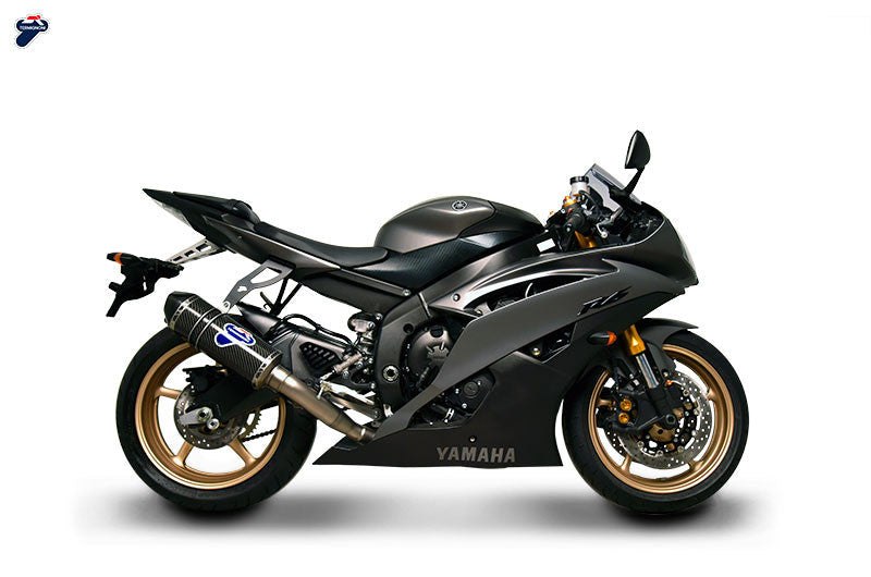 Termignoni Y105094CVT titanium full exhaust system with carbon silencer for Yamaha YZF-R6