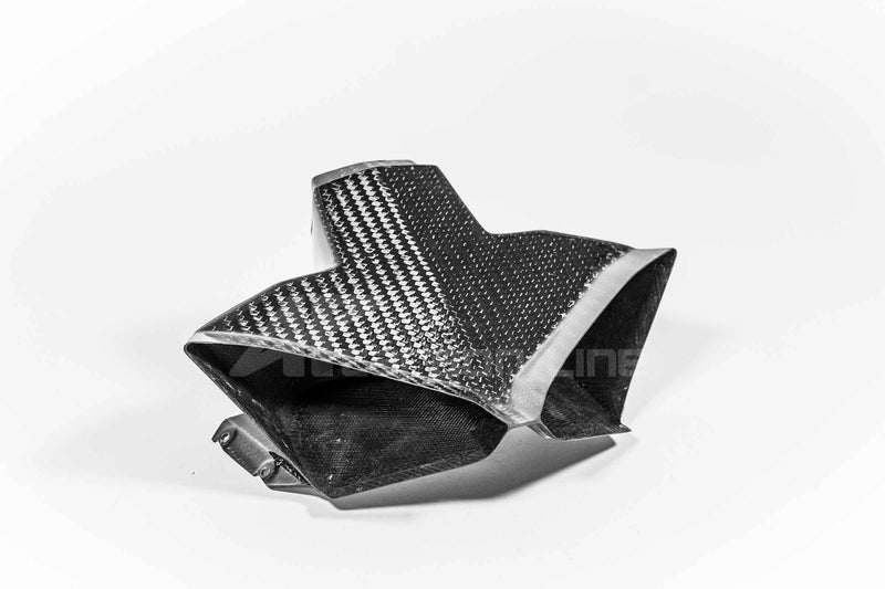 AP Carbon Line 400g twill carbon SBK air duct for Ducati Panigale V4/S/R 2022-2024