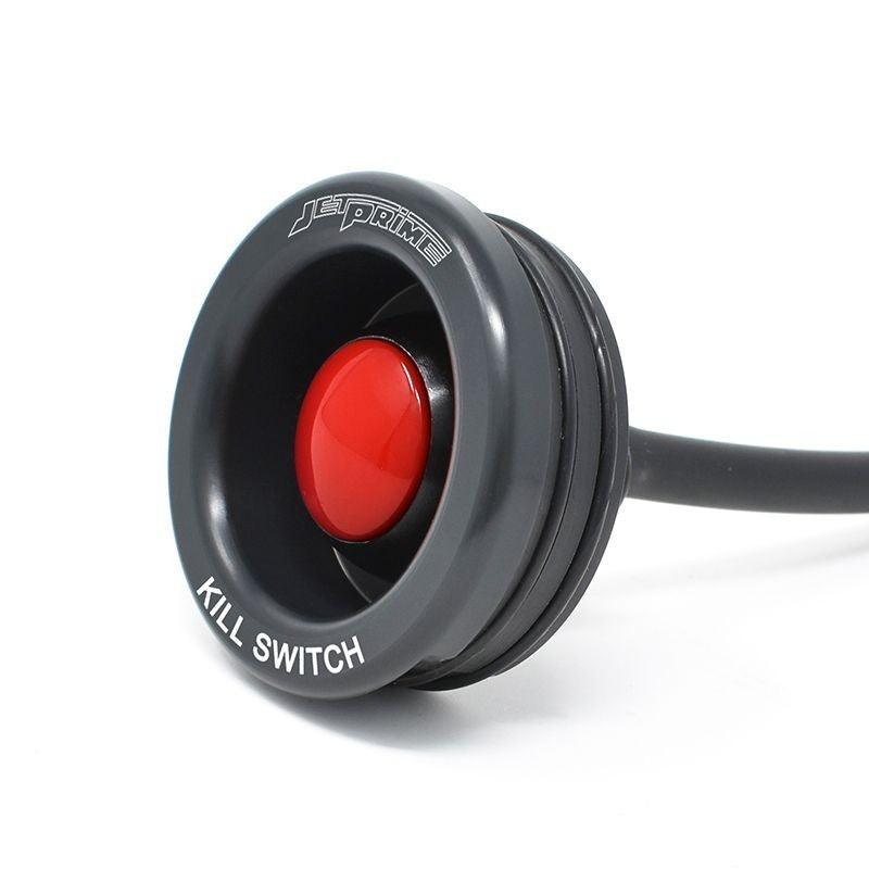 JetPrime JP KS 015 kill switch button for Yamaha YZF-R3 in titanium finish