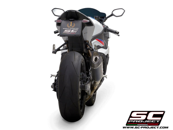 SC-Project SC1-R slip-on silencer BMW S1000RR K67 2019-2020 carbon finish