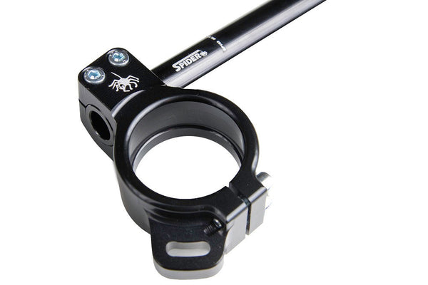 Spider Racing Offset 42 clip-on handlebar for Yamaha YZF-R6 RJ27 2017-2026