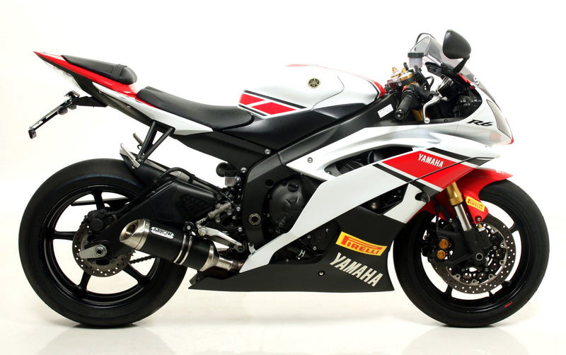 Arrow Thunder 71699AKN dark aluminium slip-on silencer for Yamaha YZF-R6 RJ15