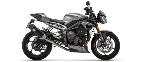 Arrow Veloce Aluminium slip-on silencer 71502VAN for Triumph Street Triple 765 2020-2022