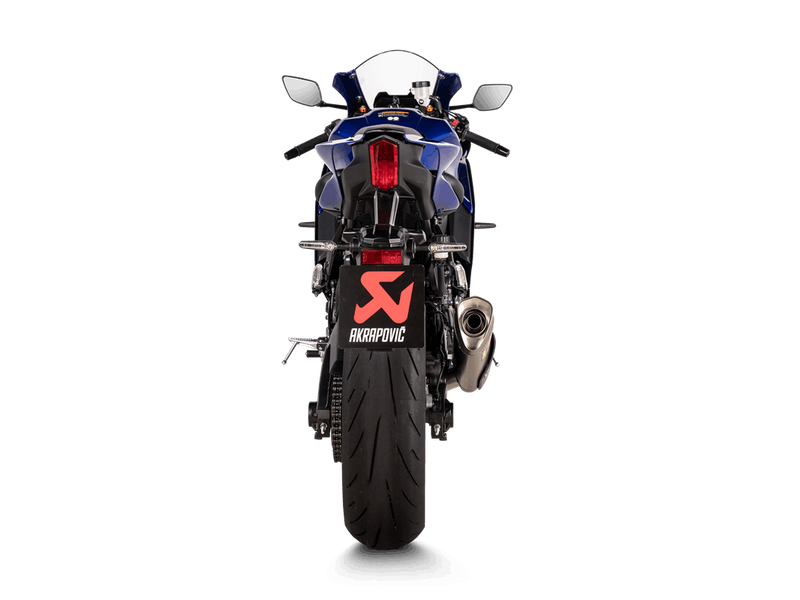 Akrapovic Racing Line stainless steel and titanium full exhaust system for Yamaha YZF-R7