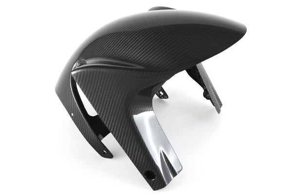 Fullsix carbon front mudguard for Aprilia RSV4 1100 Factory in 245 twill carbon finish