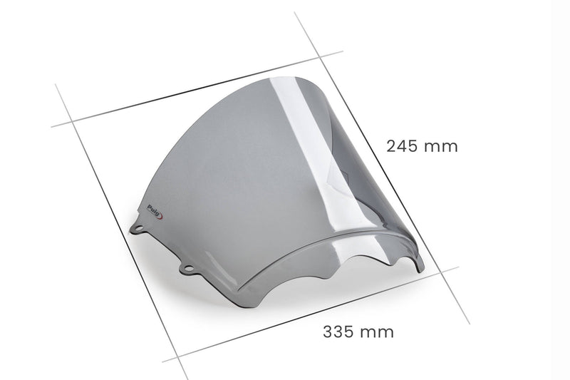 Puig R-Racer windshield for BMW M1000RR K66 2023-2026, part 21617
