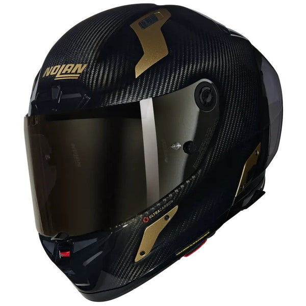 Nolan X-804 RS Ultra Carbon full-face helmet in Glossy Gold Aureo 330 finish