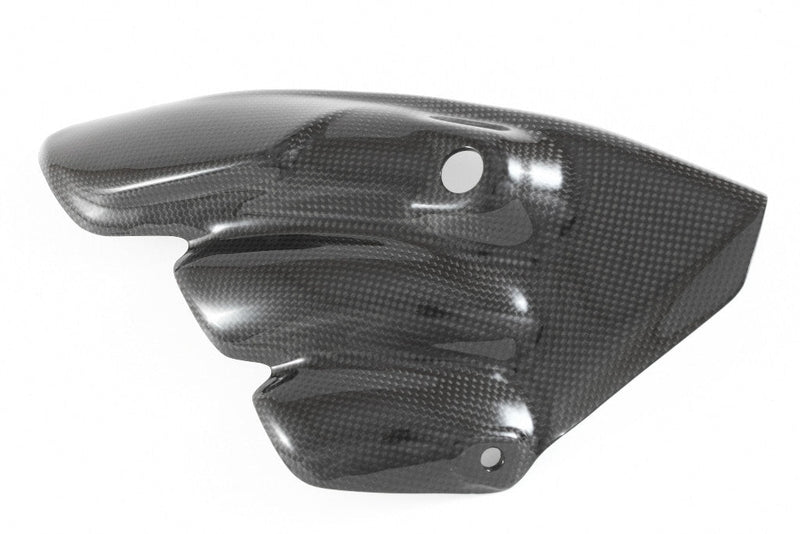 Fullsix carbon exhaust heat shield for MV Agusta F3 675/800 in gloss finish