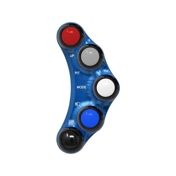 JetPrime JP PLSR 011 race left handlebar switch for Suzuki GSX-R 1000 2017-2023