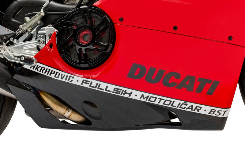 Fullsix carbon lower right side fairing panel for Ducati Panigale V4 S R 2018-2021