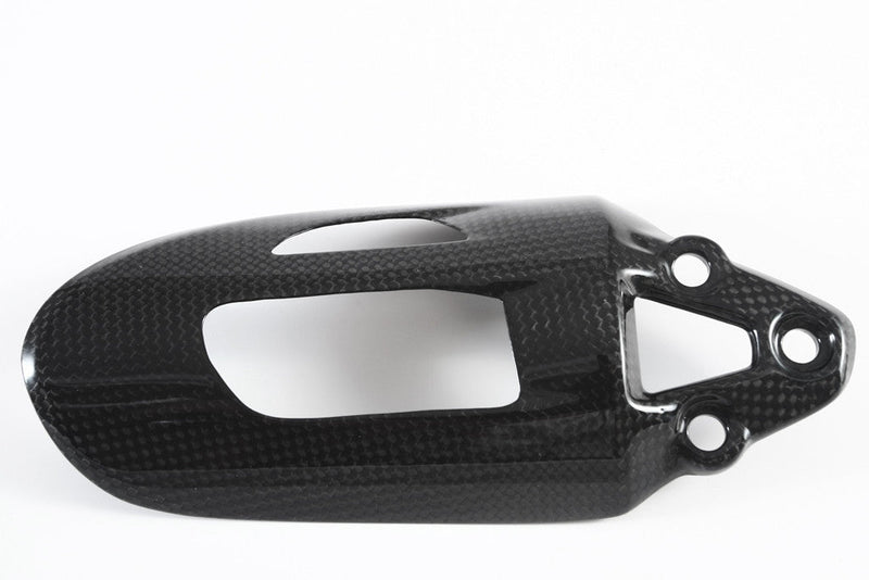 Fullsix carbon shock guard cover for Ducati Panigale 1199 in glossy finish