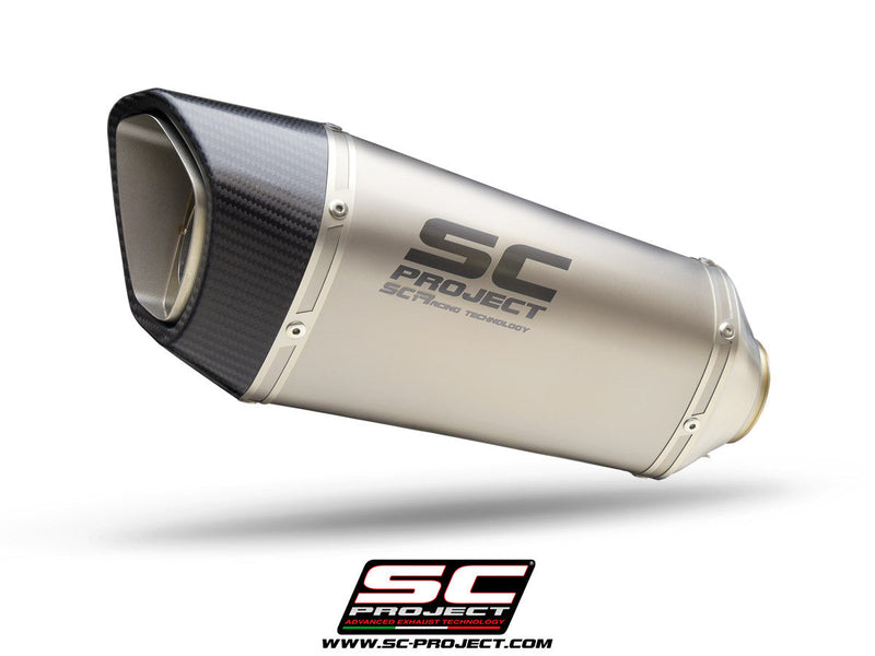 SC-Project SC1-R 250mm slip-on silencer for Aprilia RSV4 1100 Factory 2021-2024