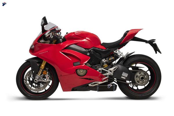 Termignoni Slip-On Kit Black Edition titanium silencers for Ducati Panigale V4/S/R 2018-2024