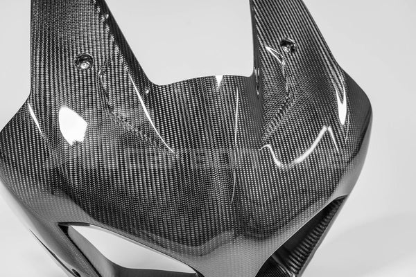 AP Carbon Line SBK front fairing mask 200g twill carbon Ducati Panigale V4 2022–2024