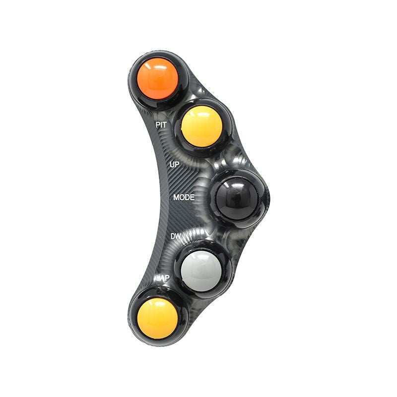 JetPrime JP PLSR 004 race left handlebar switch for Kawasaki ZX-10 R/RR in black