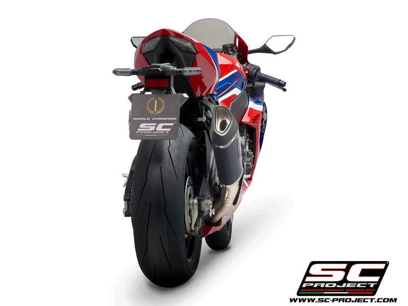 SC-Project SC1-R slip-on silencer for Honda CBR 1000 RR-R SC82 carbon and titanium finish