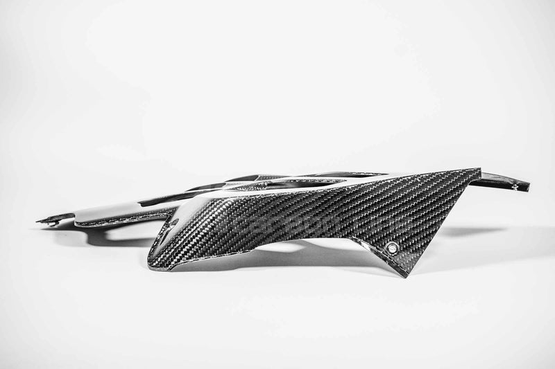 AP Carbon Line 400g twill carbon SBK left side panel for Ducati Panigale V4/S/R 2022–2024
