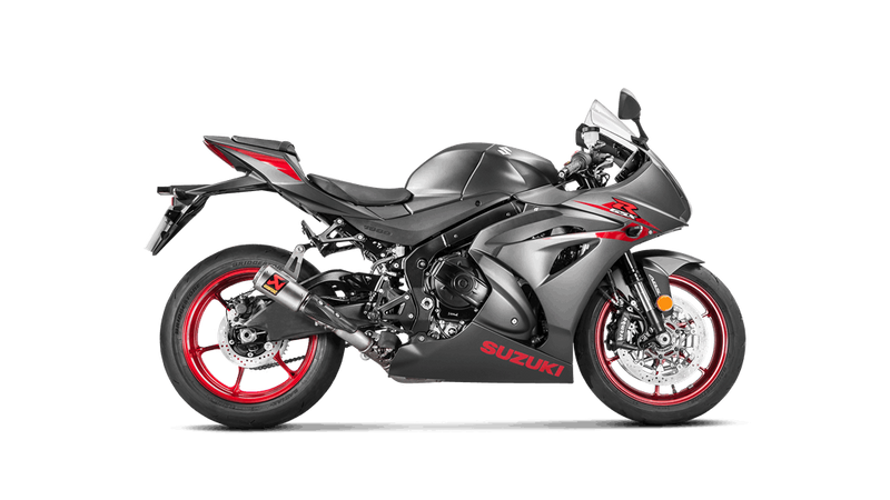 Akrapovic Slip-On Line titanium silencer on Suzuki GSX-R 1000 2017-2023
