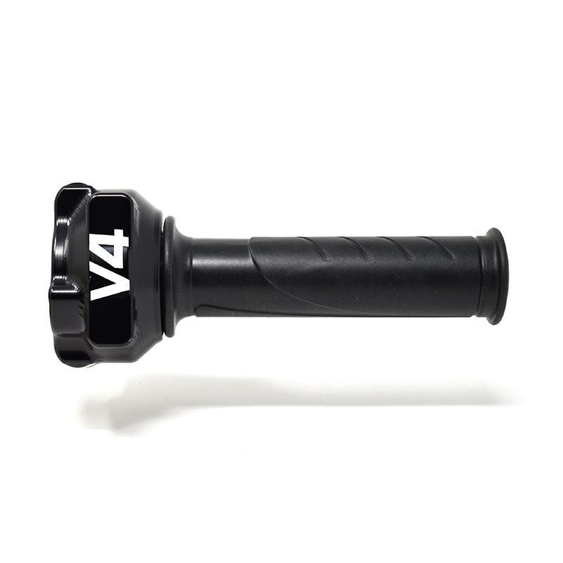 JetPrime CNC aluminium throttle grip housing for Ducati Panigale V4 R 2019-2021