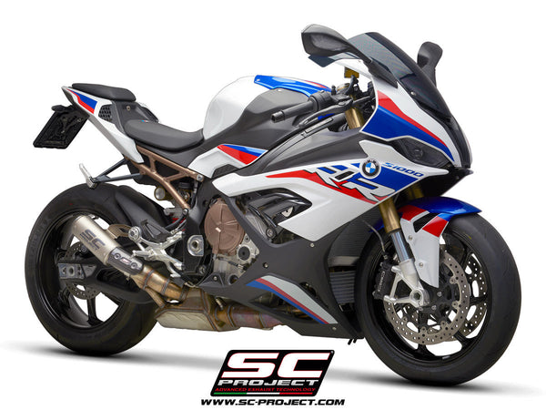 SC-Project CR-T slip-on silencer for BMW S1000RR K67 2020-2022 titanium carbon